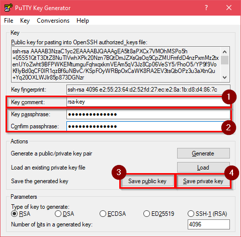 putty ssh key generator